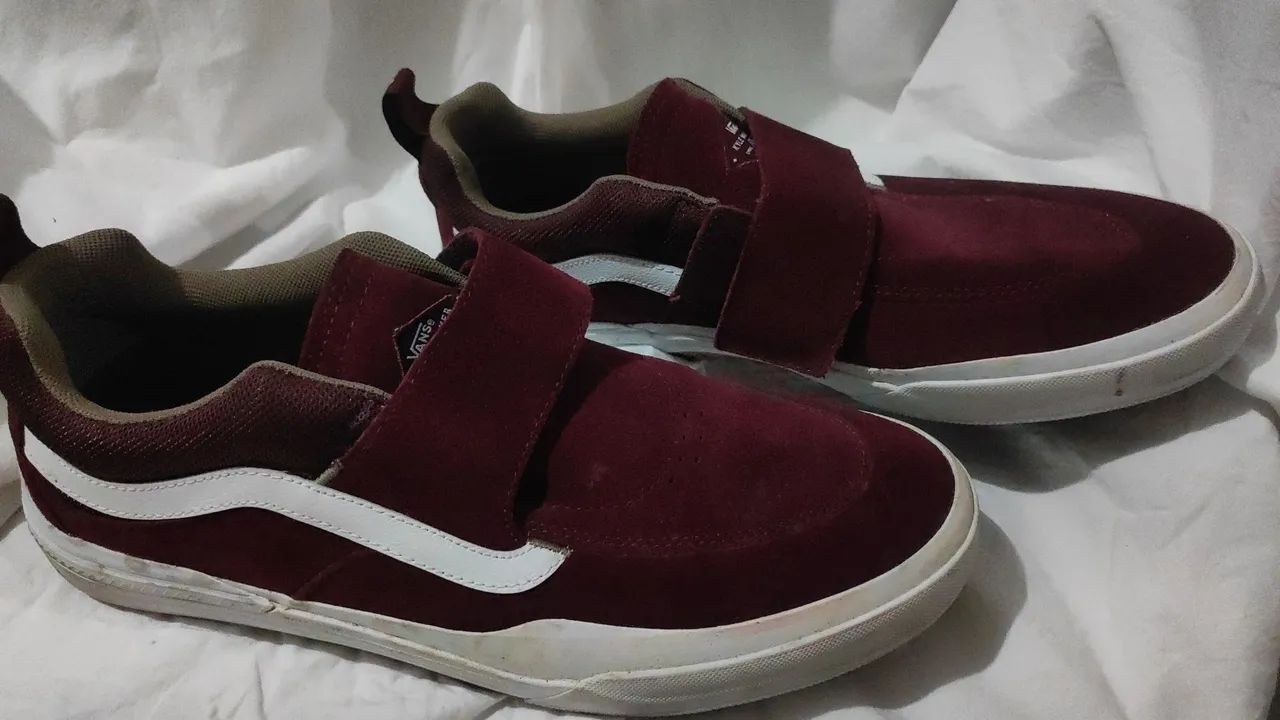 Vans Kyle Walker Pro Original Bordô 44 - Foto 4
