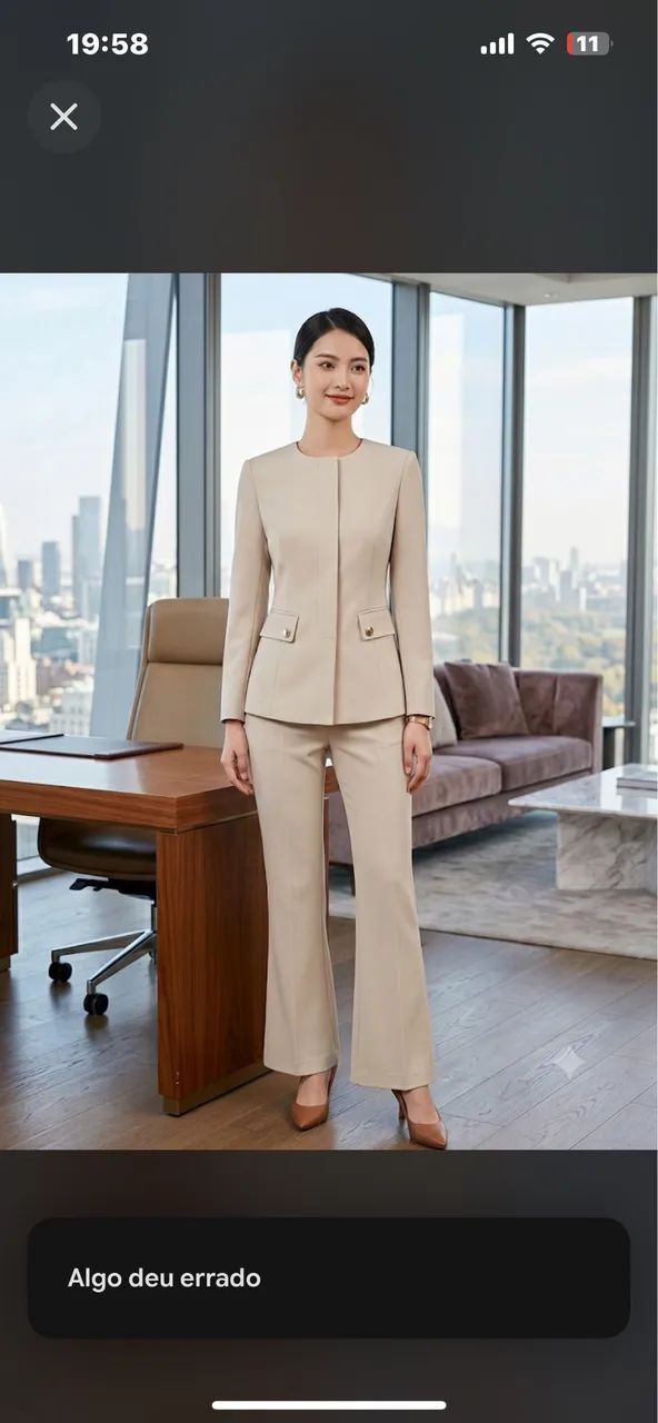 CONJUNTO FEMININO SOCIAL - ELEGÂNCIA E SOFISTICAÇÃO 