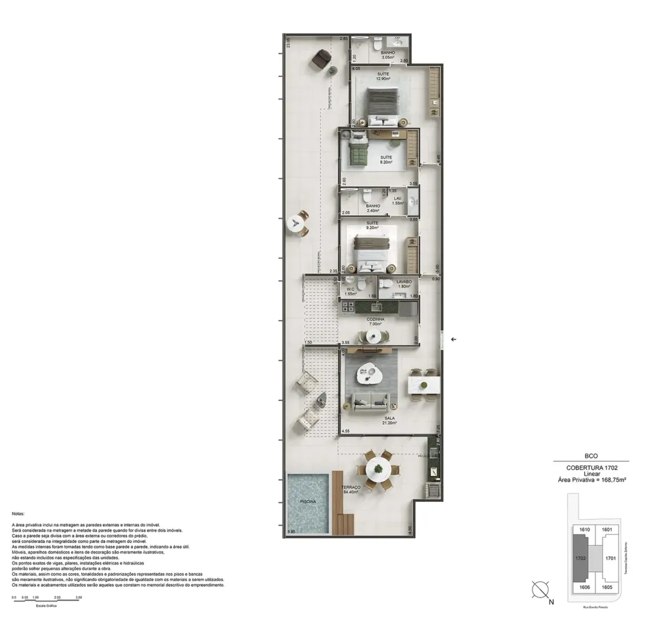PLANTA 168m²