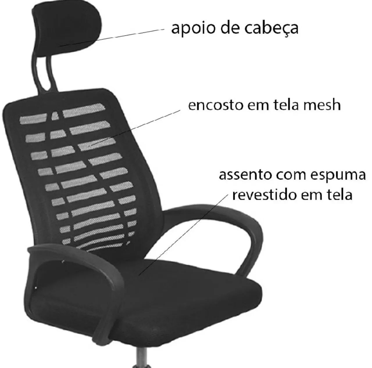 Cadeia executiva (Aceito cartão) - Foto 2