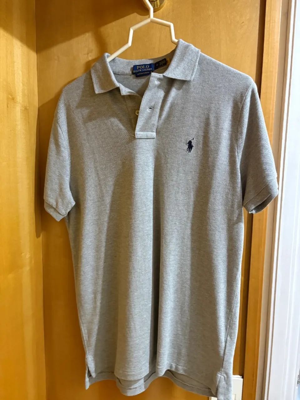 Polo Ralph Lauren Cinza M Custom Slim Fit