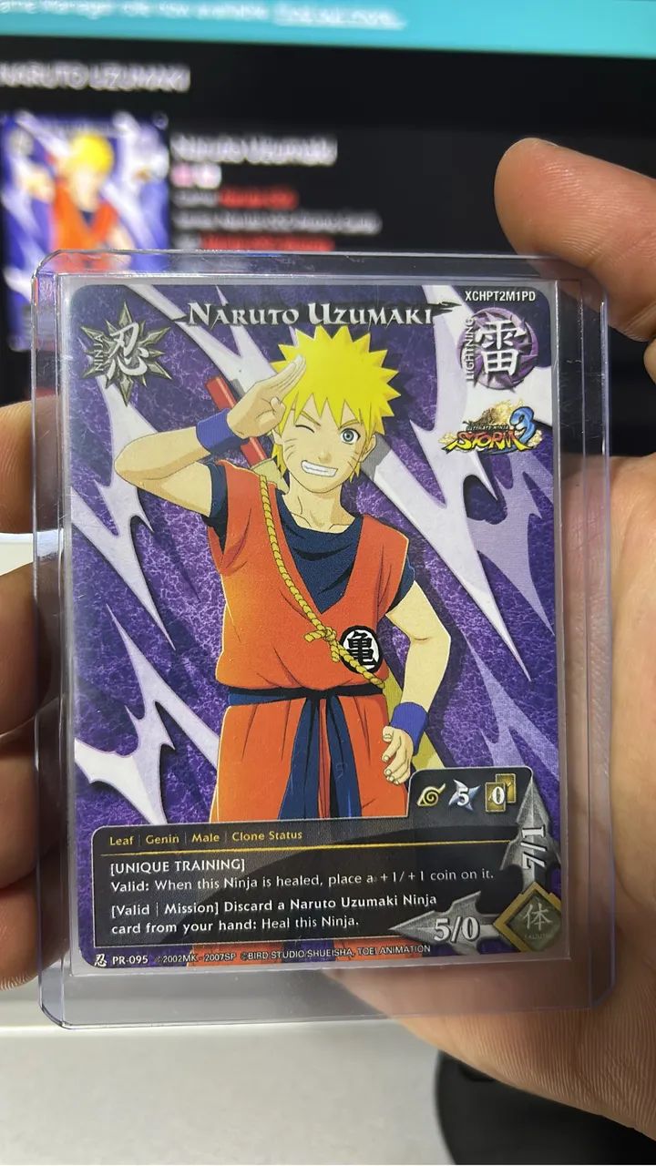 Cara Naruto CCG BANDAI 2006 - Hobbies e coleções - Centro