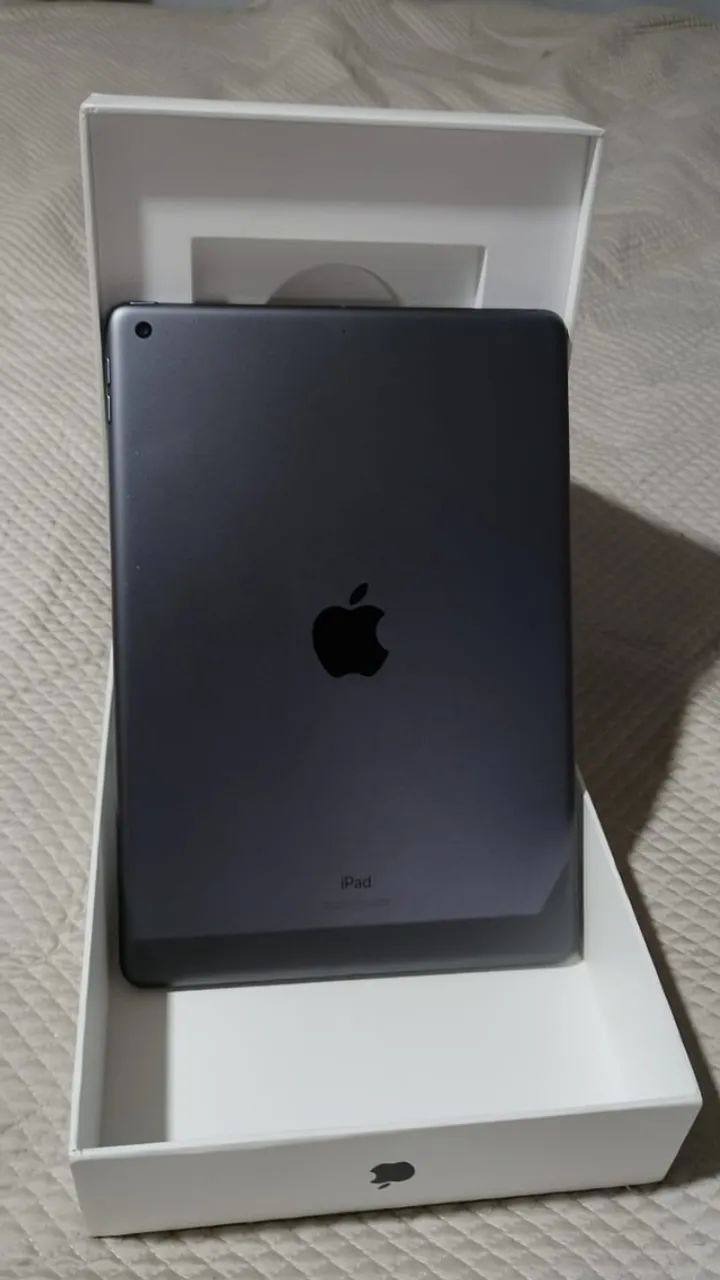 iPad 9ª Geração 64GB Cinza Espacial + Apple Pencil + Caixa - Foto 3