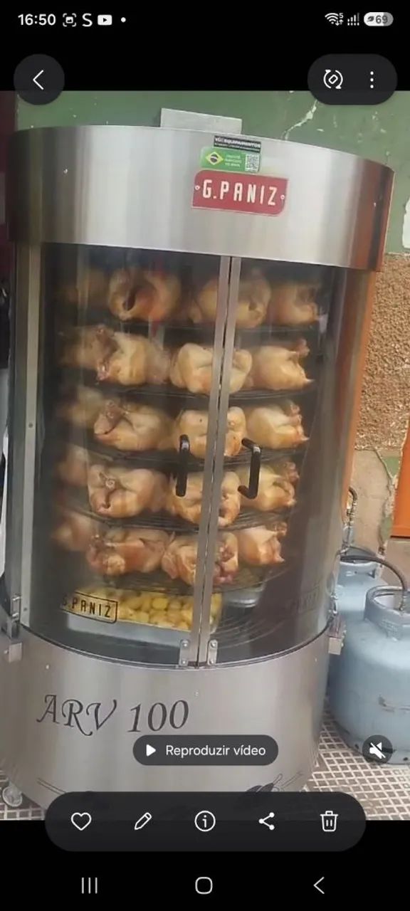 Forno para assar frango a Gaz e elétrico - Foto 4