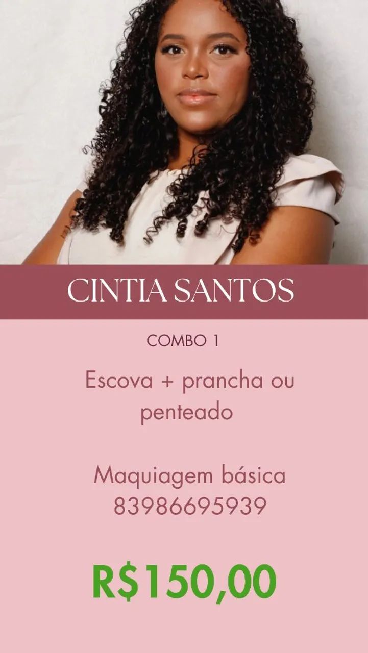 Escova e maquiagem 