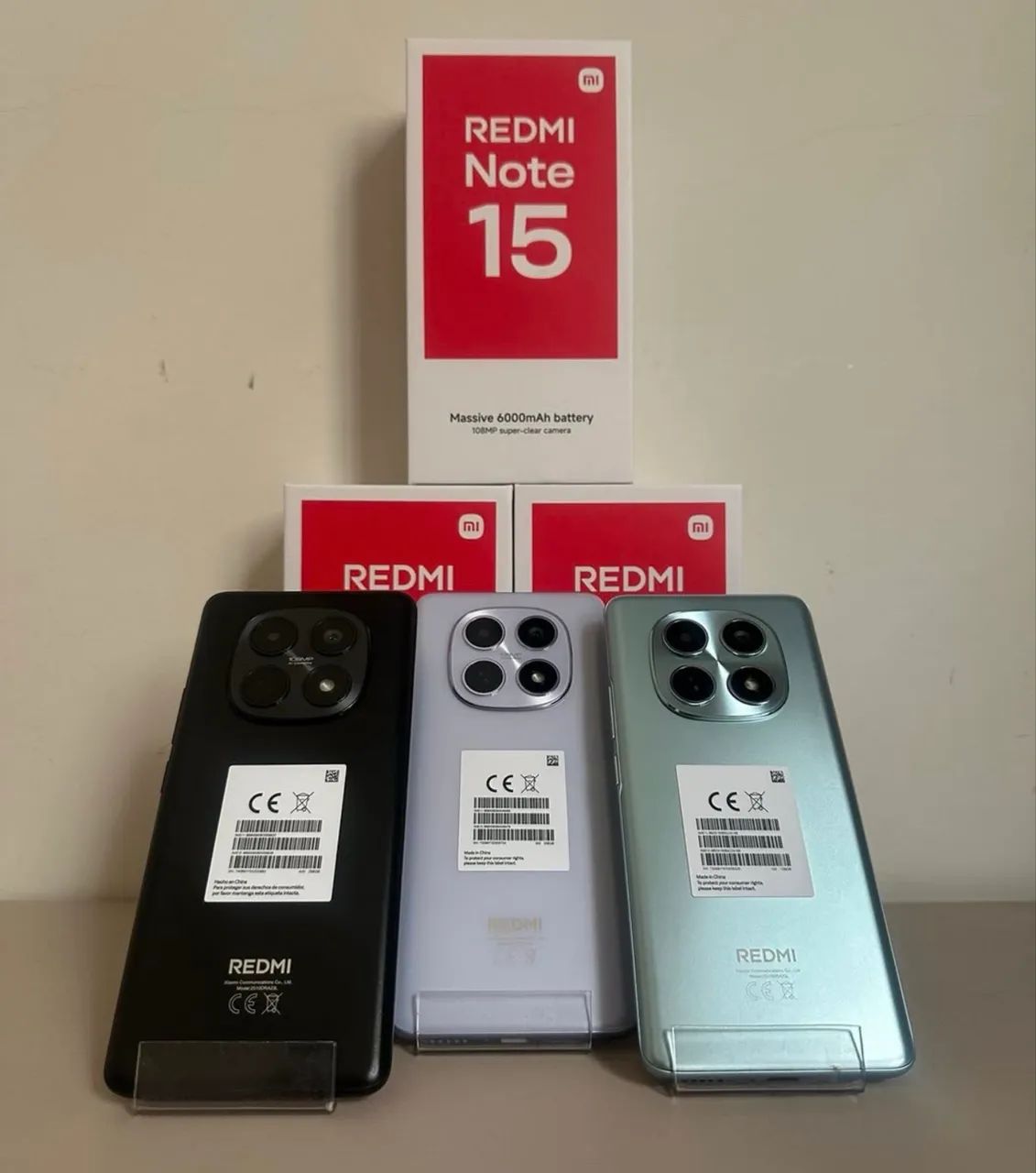 REDMI NOTE 15 4G 256/8 LACRADO ENTREGA GRÁTIS 