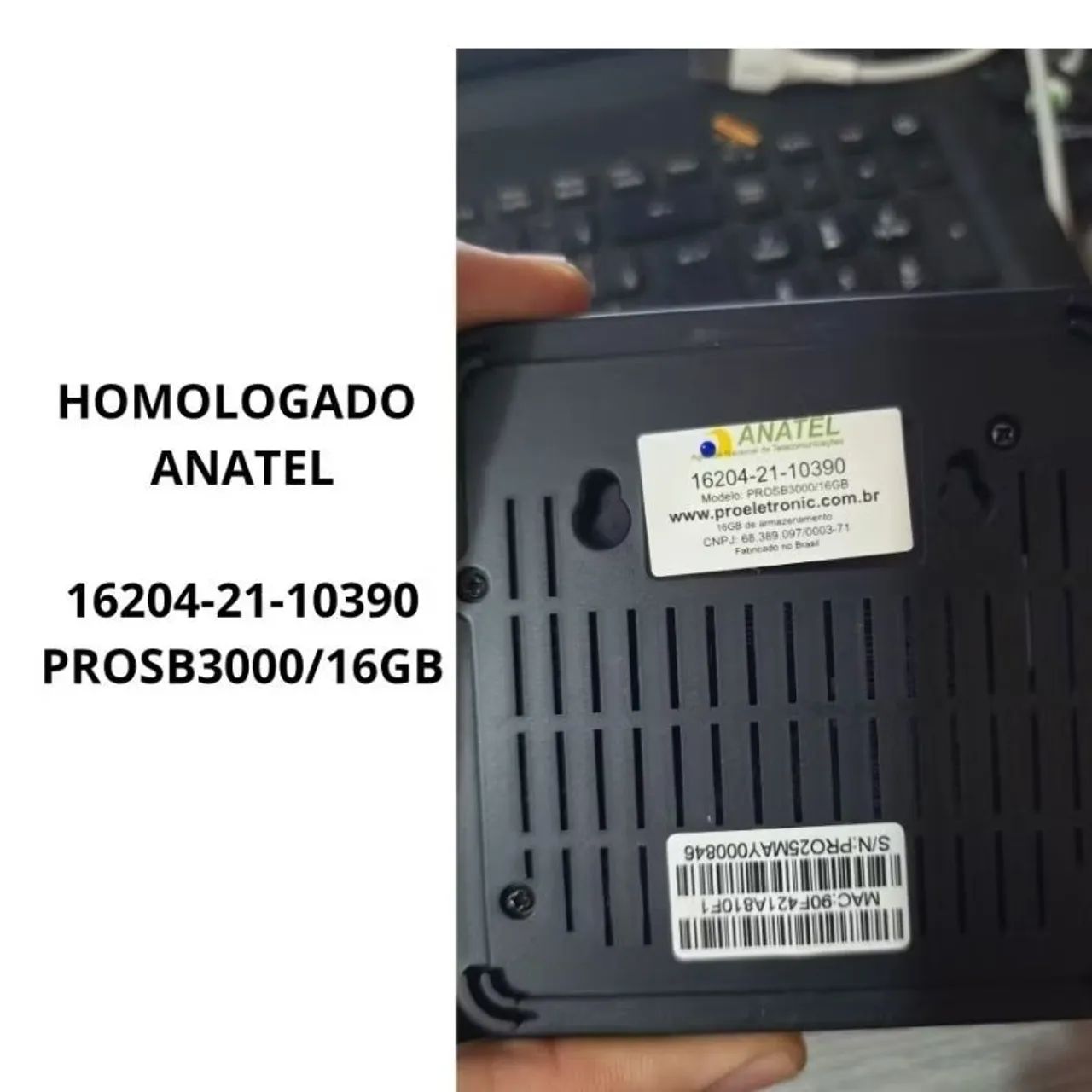 TV Box Pro Electronic SmartPro 4K PROSB-3000/16GB- Novo - Lacrado na Caixa - Foto 5