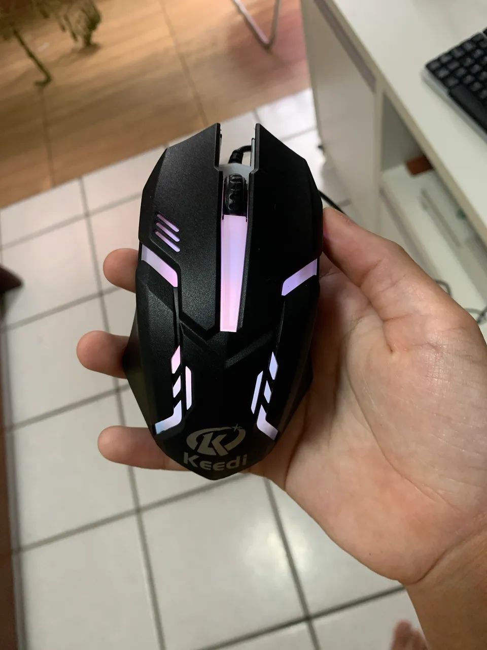 Kit gamer teclado mouse e mousepad - Foto 3