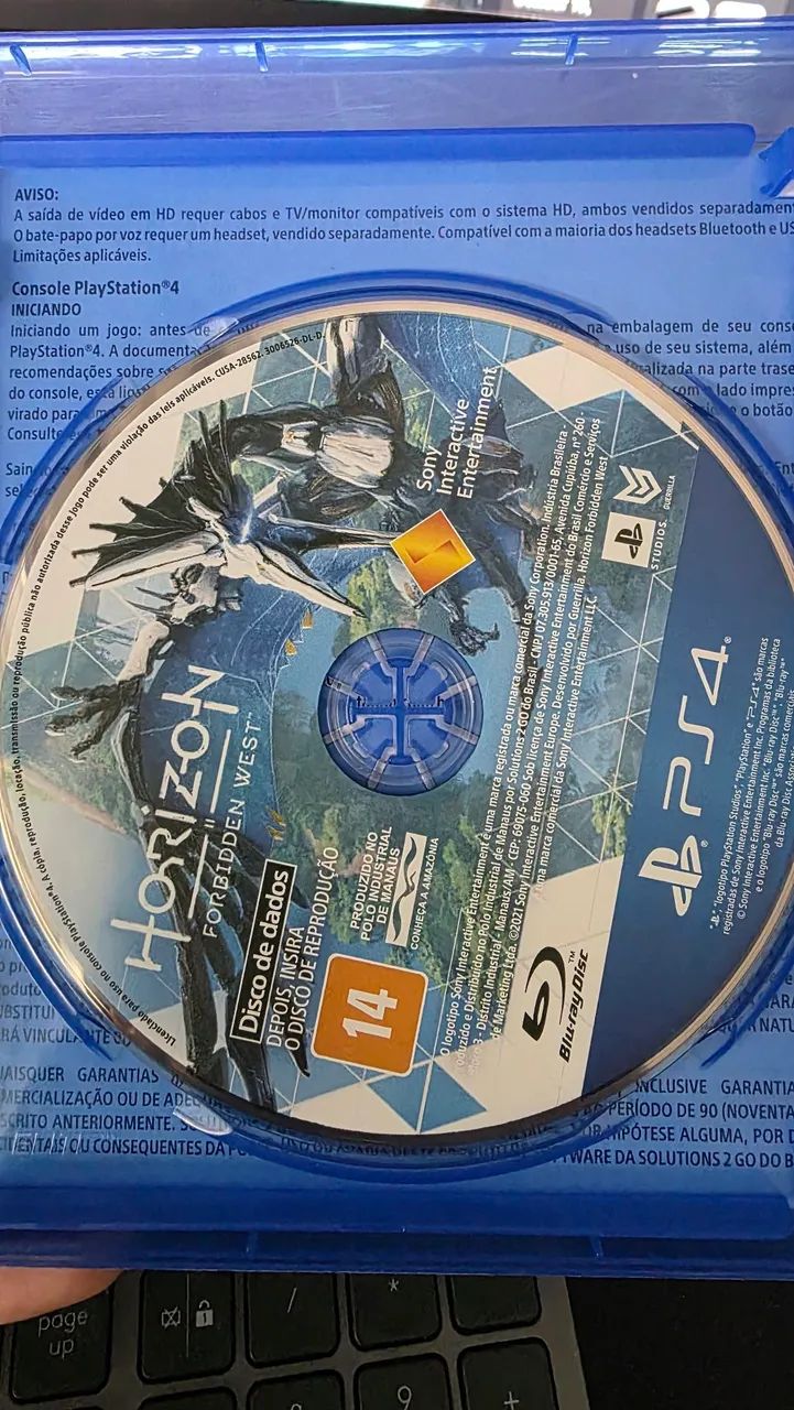 Horizon forbidden west ps4/ps5 - Jogos de Vídeo Game - Santo