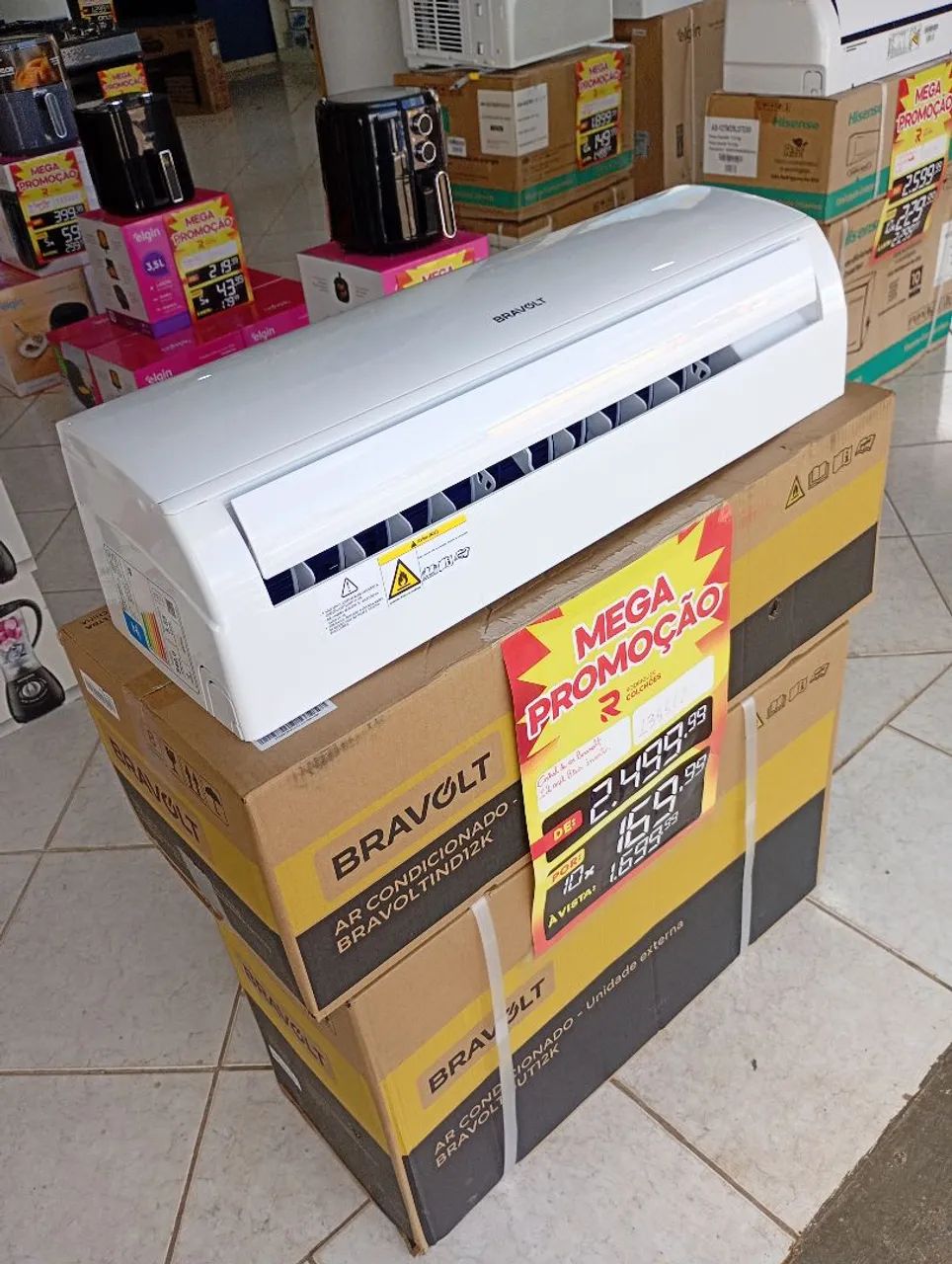 Central de ar 12 mil BTUs Inverter - Foto 3