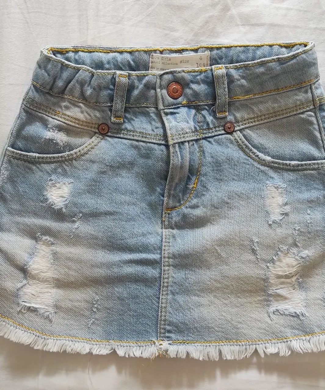 Saia Jeans Zara 