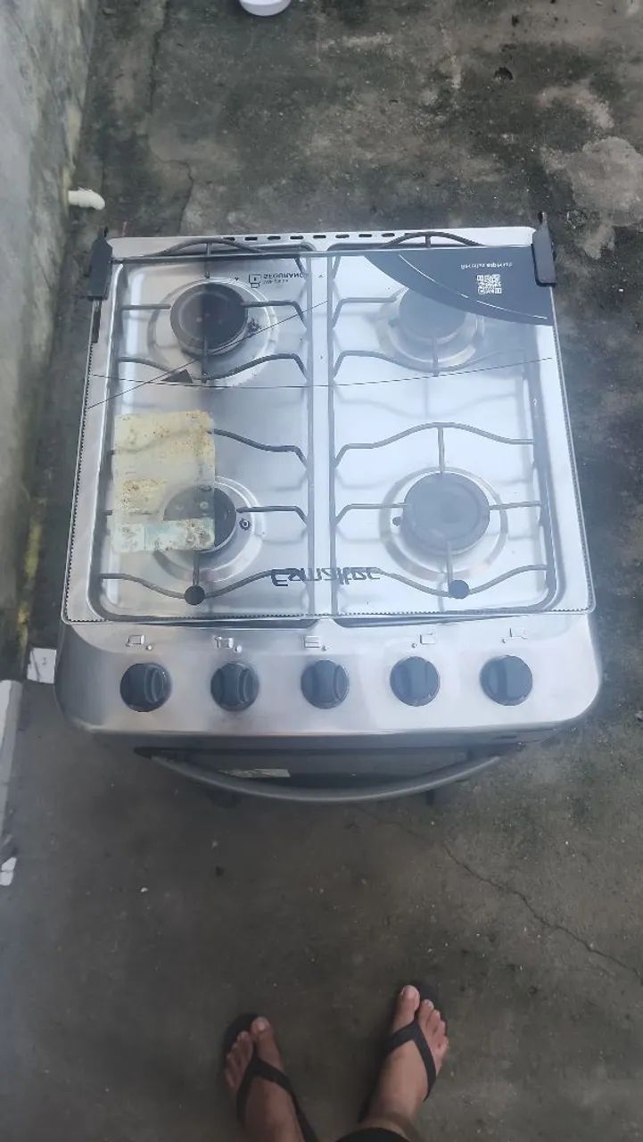 Fogão elétrico pra vender e trocar - Foto 4