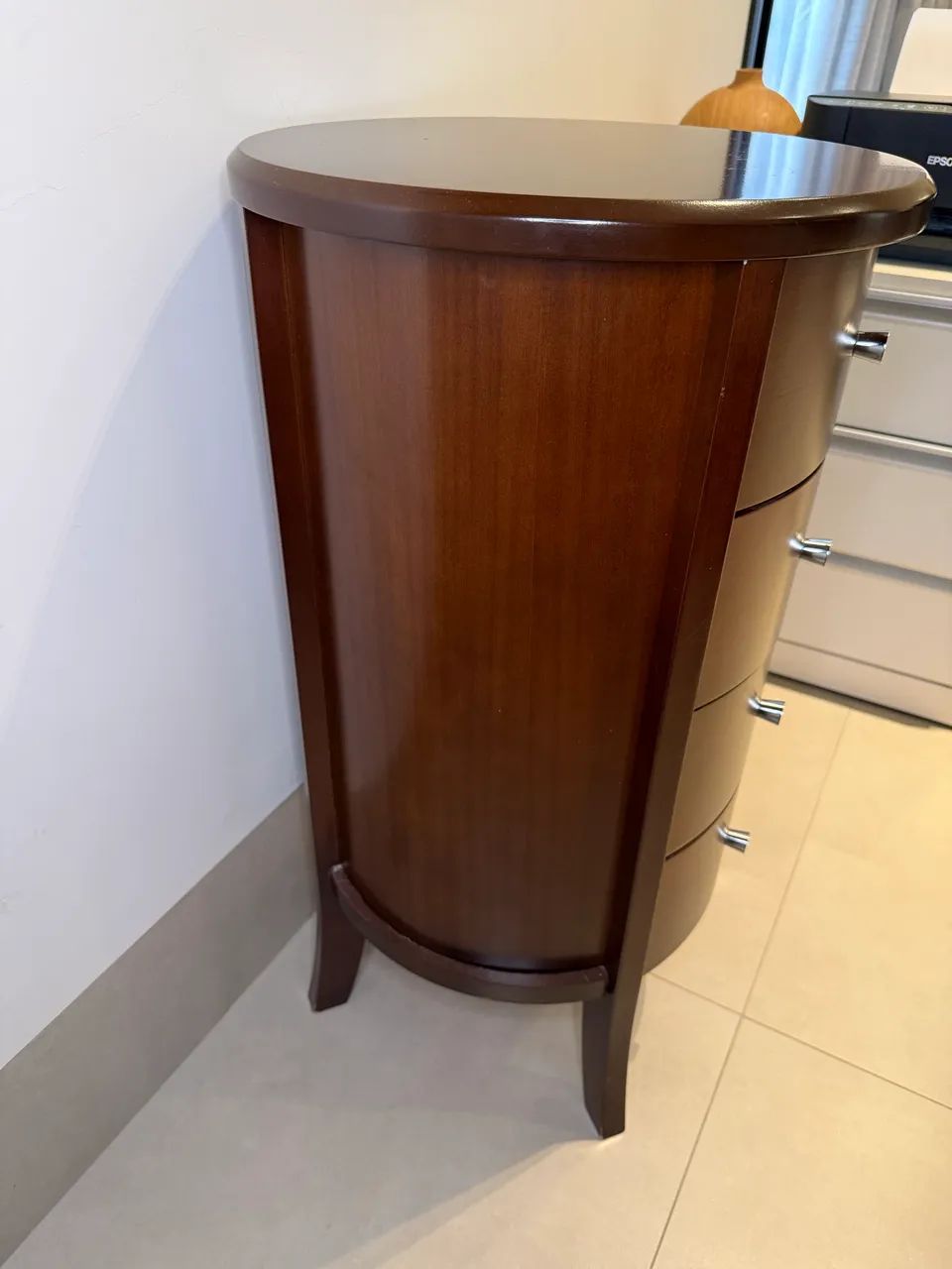 Mesa de cabeceira em madeira maciça  - Foto 3