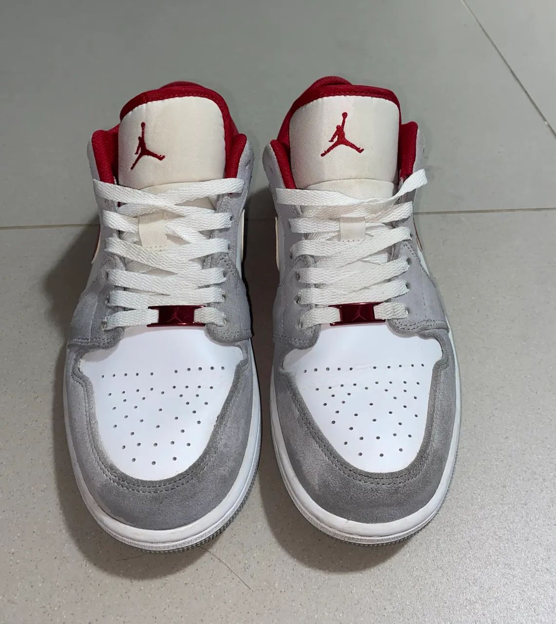 Air Jordan Red & Grey  - Foto 2