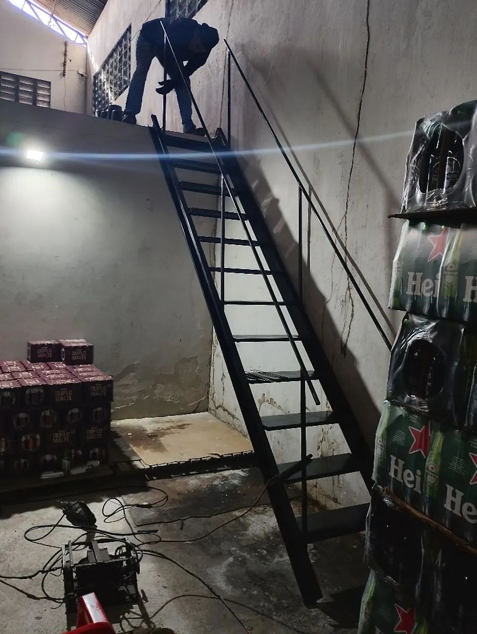 Escadas de ferro reta - Foto 4