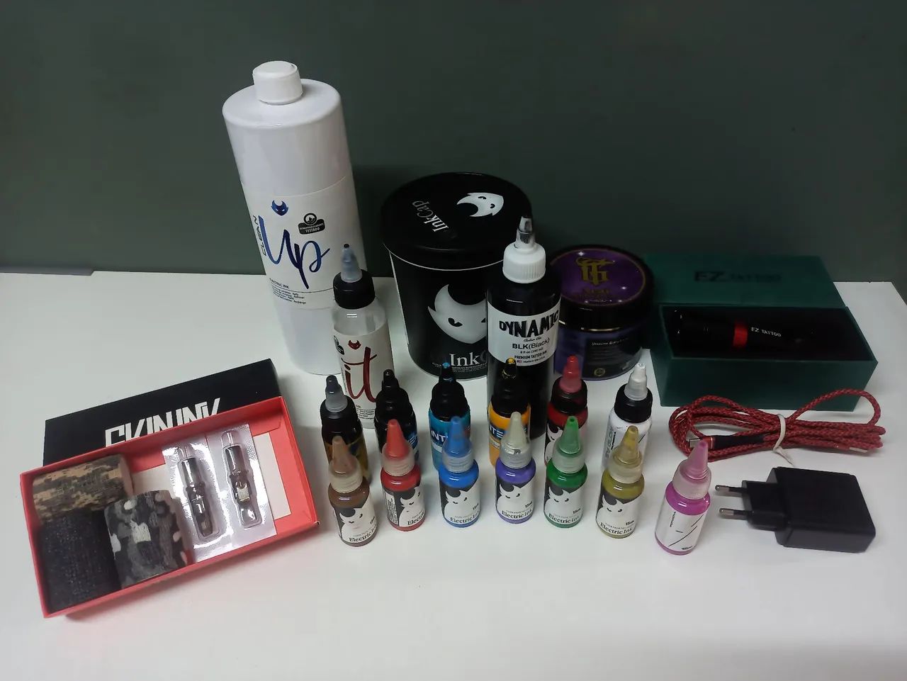 Kit tatuagem, tattoo.