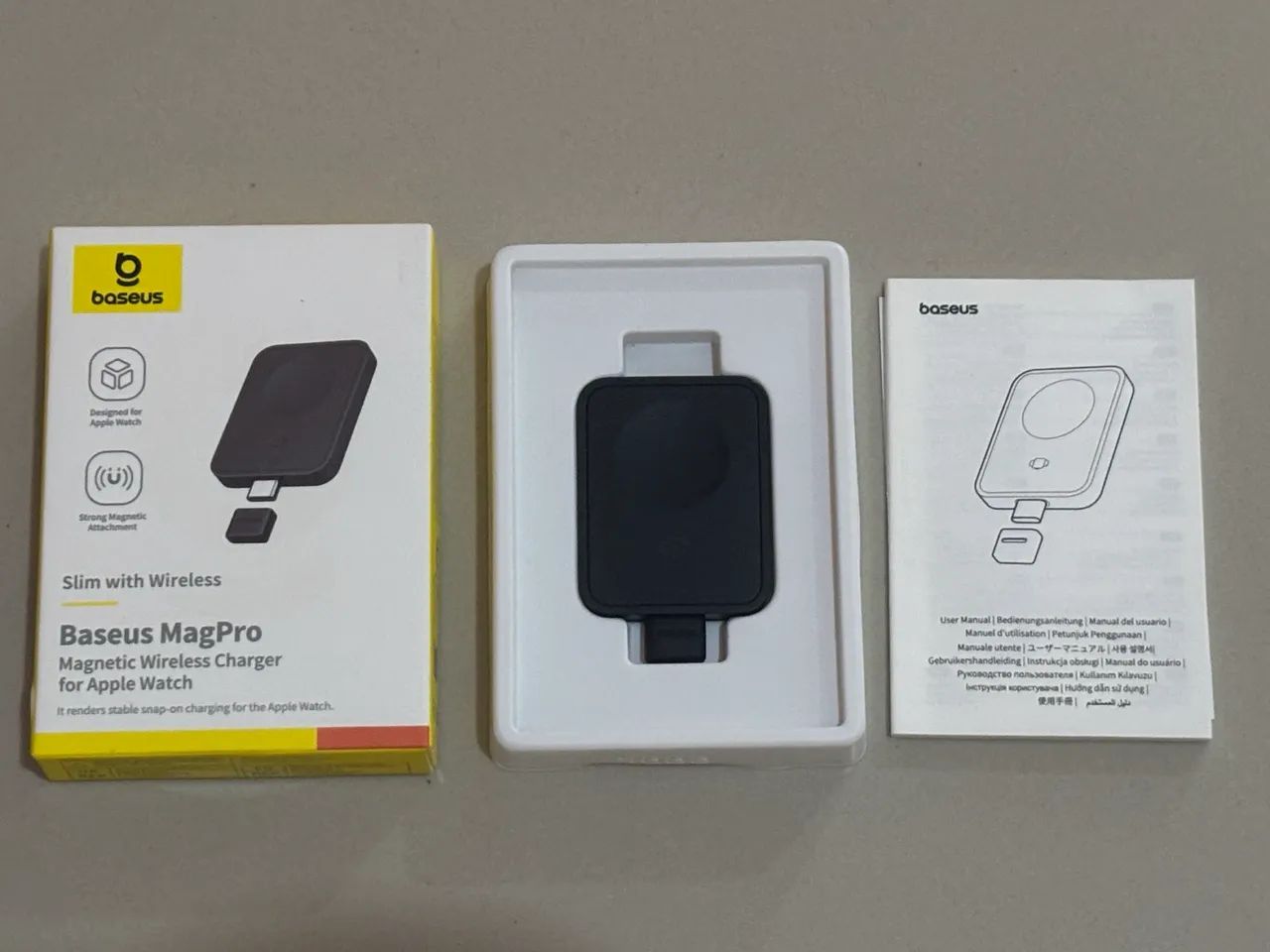 Carregador Baseus MagPro para Apple Watch
