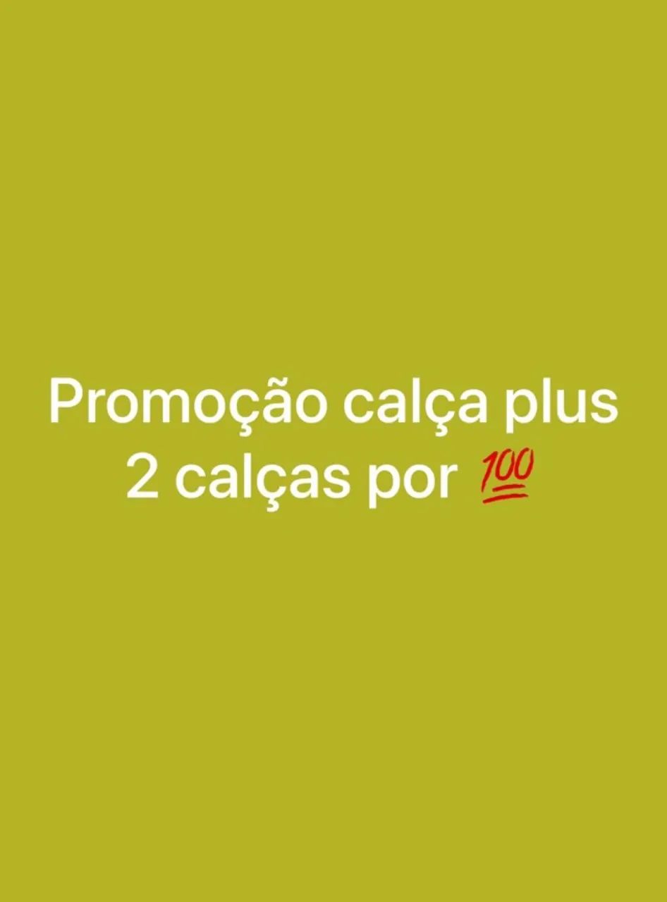 Vendo lindas Calças Jeans Plus size