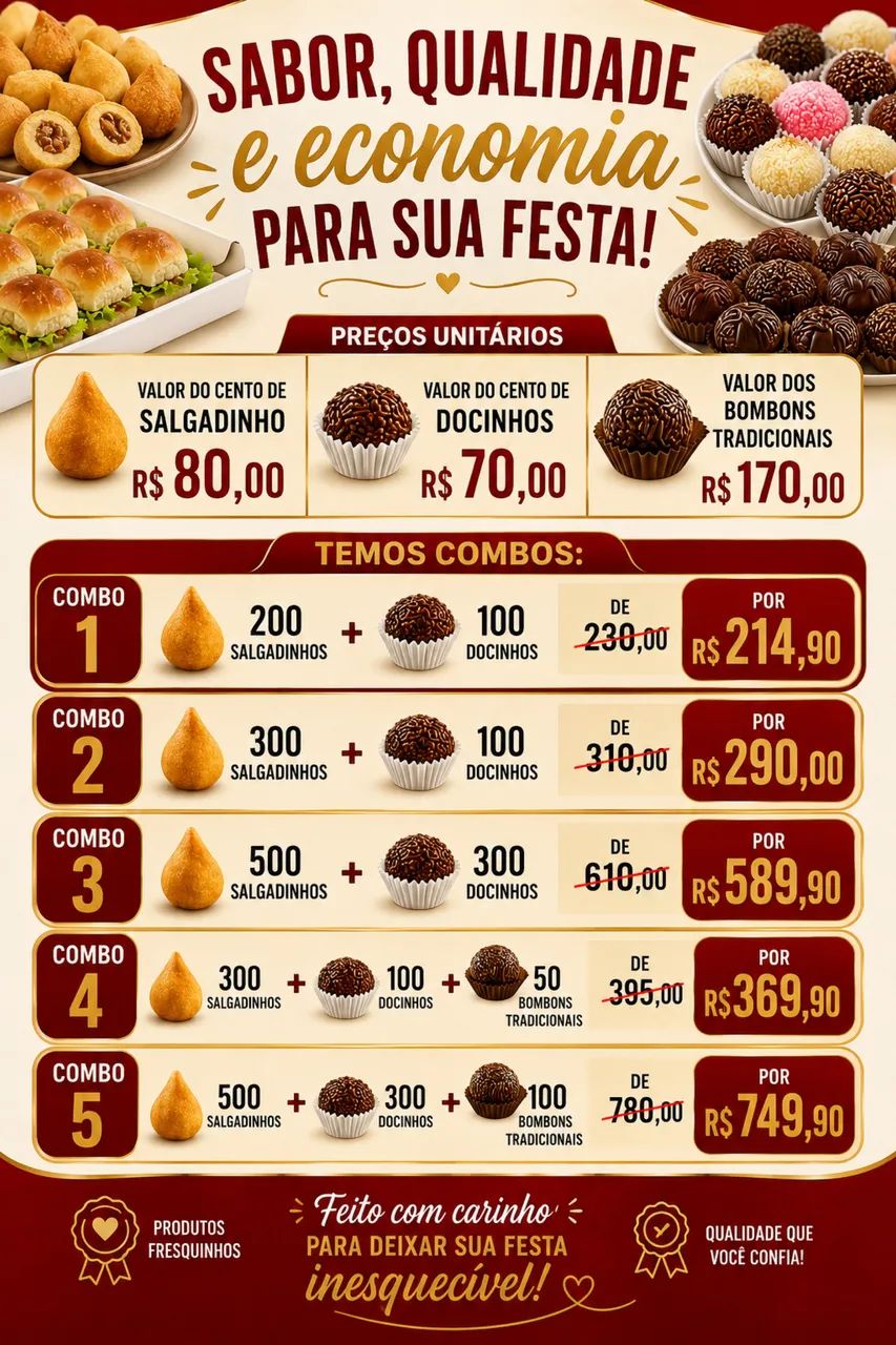 Salgados e Doces caseiros  - Foto 2