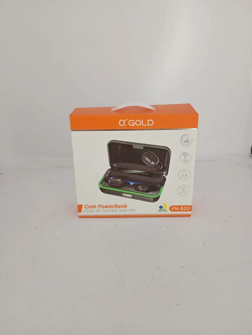 FONE DE OUVIDO SEM FIO GOLD  - Foto 2