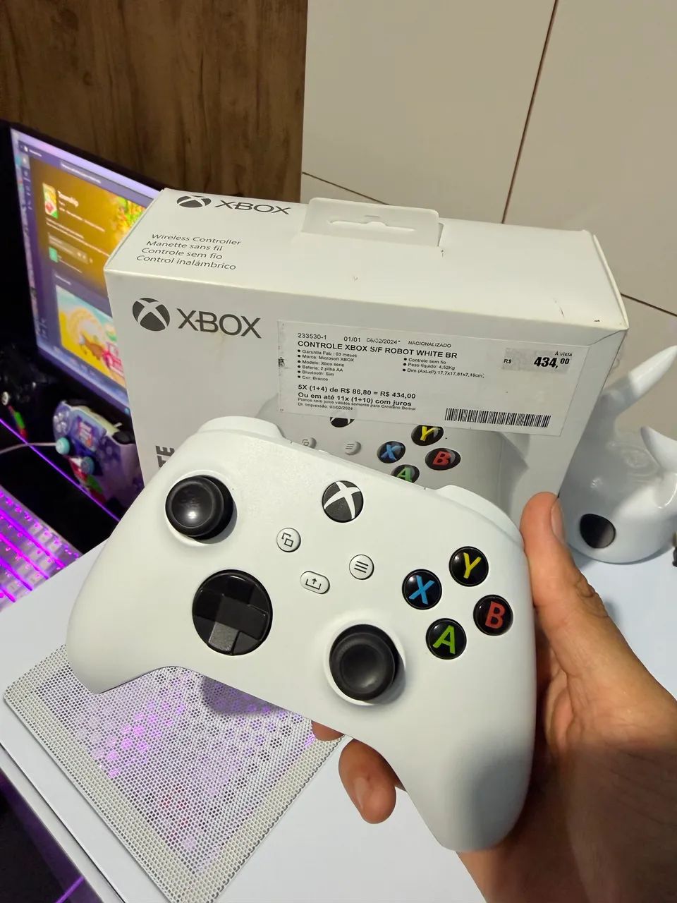 Controle Xbox S/X White  - Foto 3