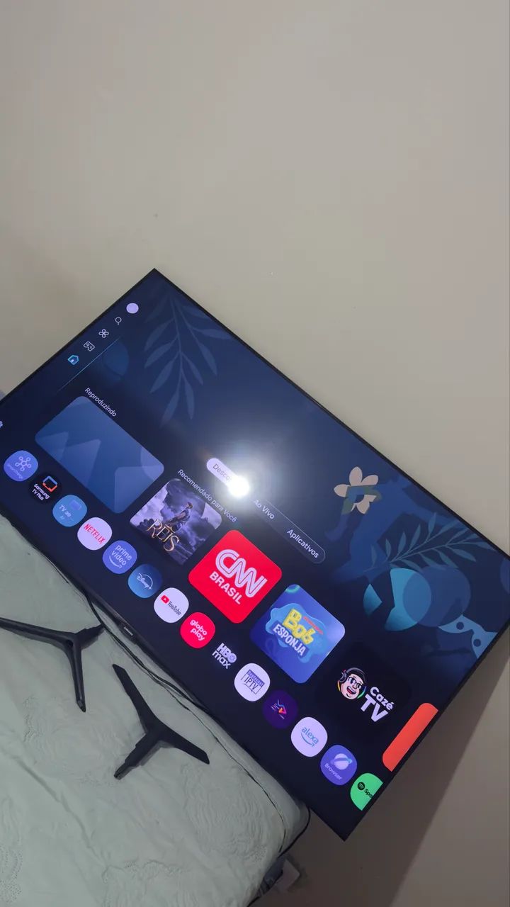 Televisão Samsung 55 polegadas 4K Qled 