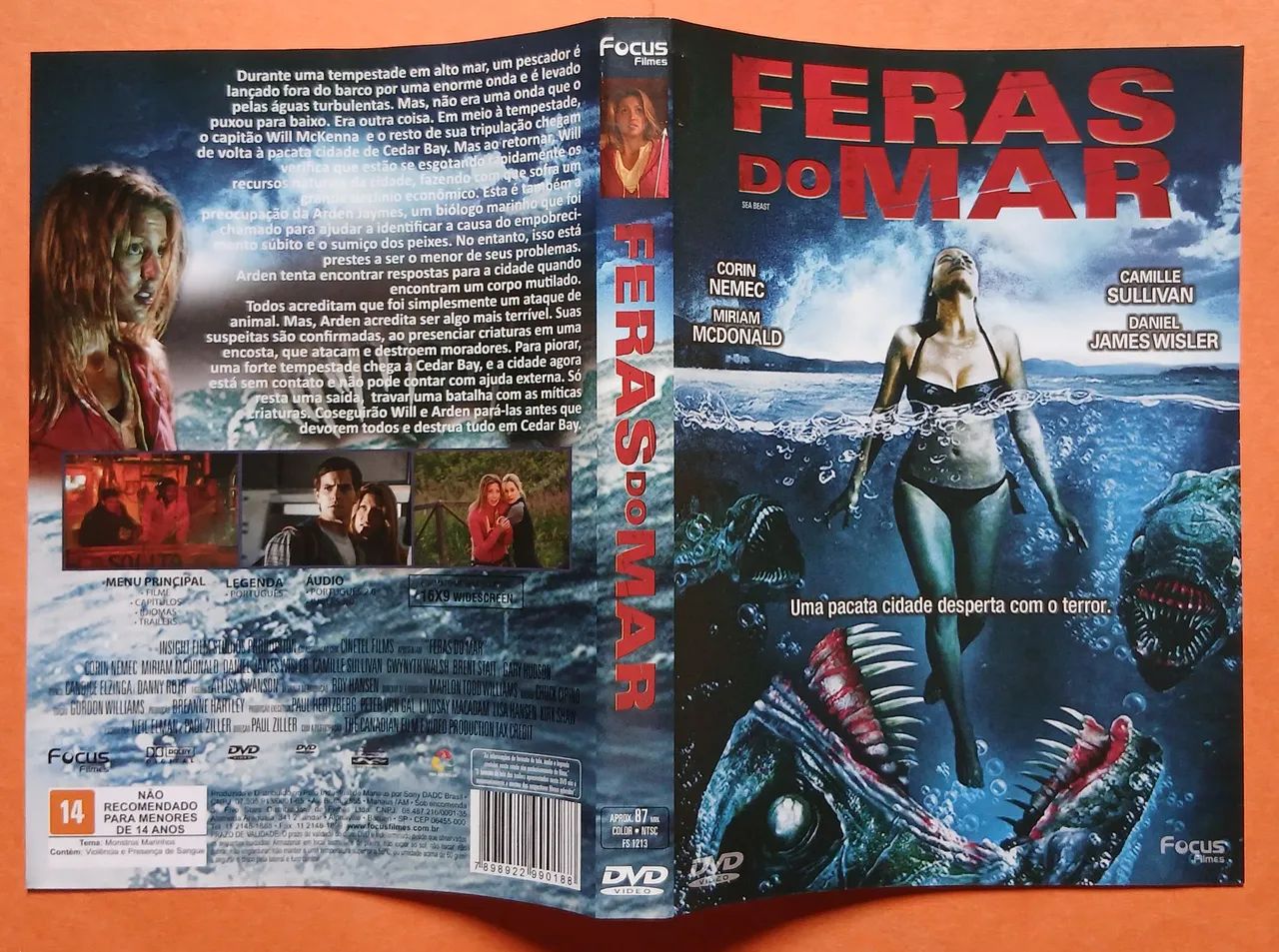Dvd Feras do Mar - Foto 3