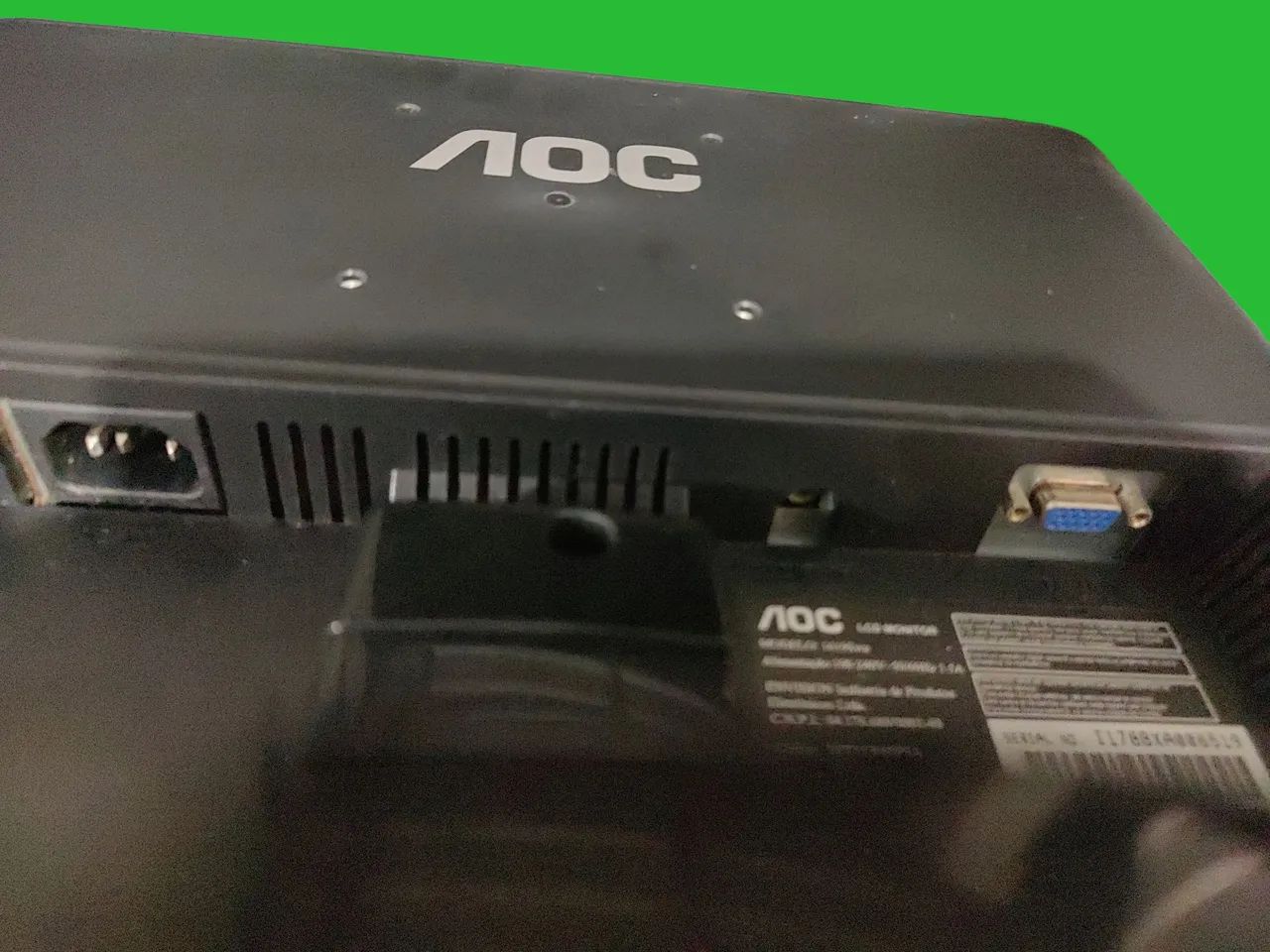 Monitor AOC LCD 1619S (16") - Foto 5