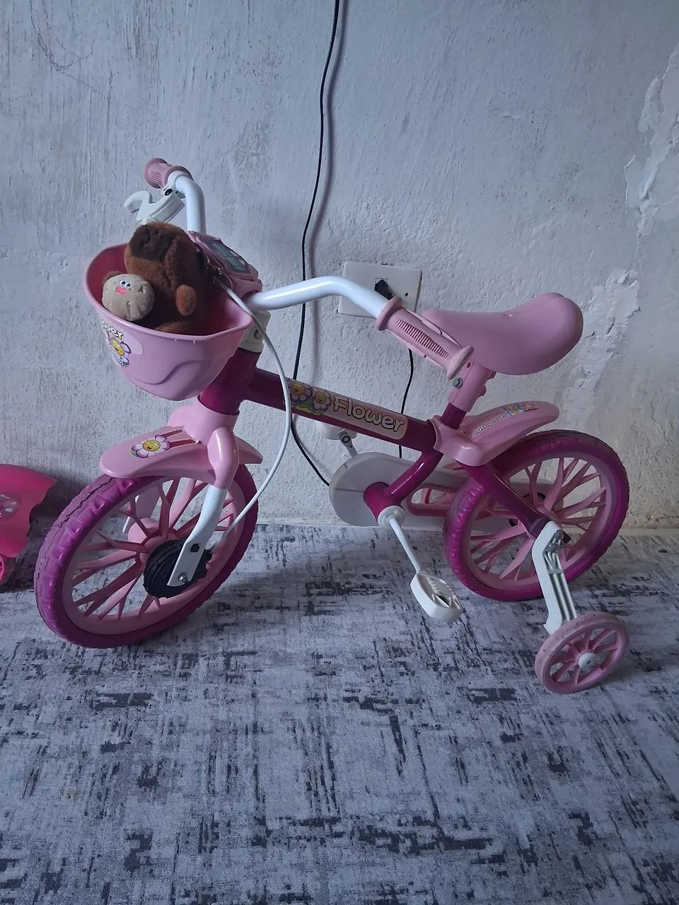 Bicicleta infantil rosa