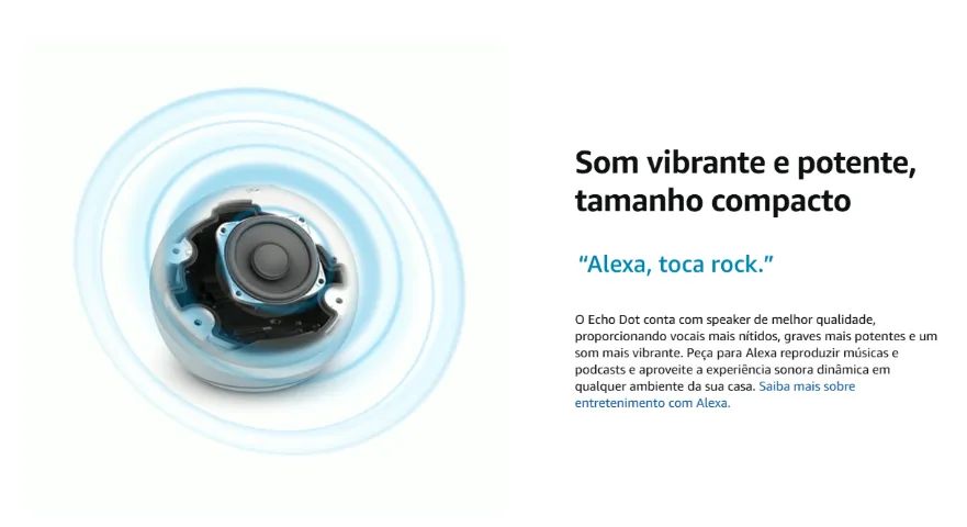 Echo Dot (5a Geração) Alexa - Foto 4