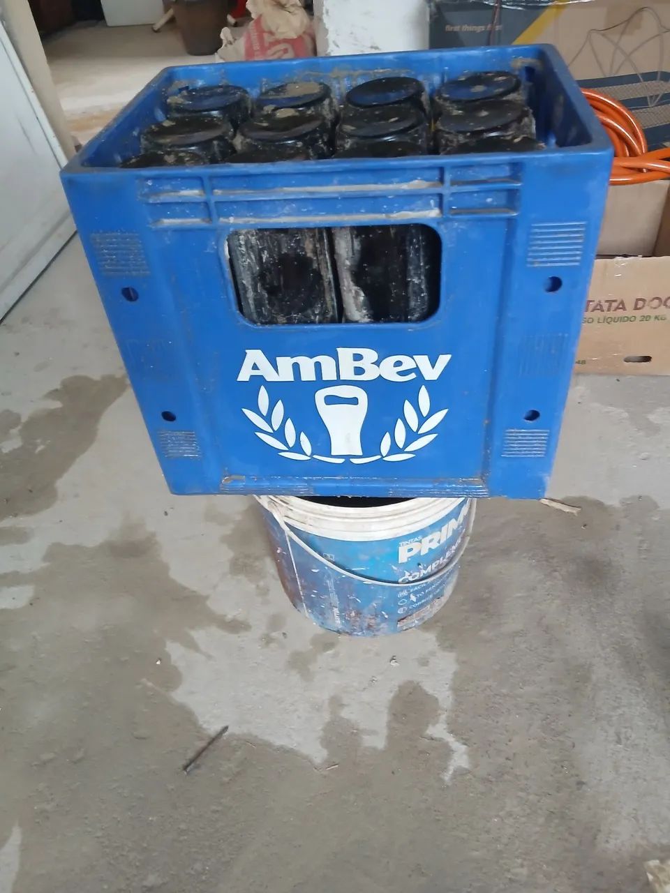 caixa de litrão  ambev - Foto 2