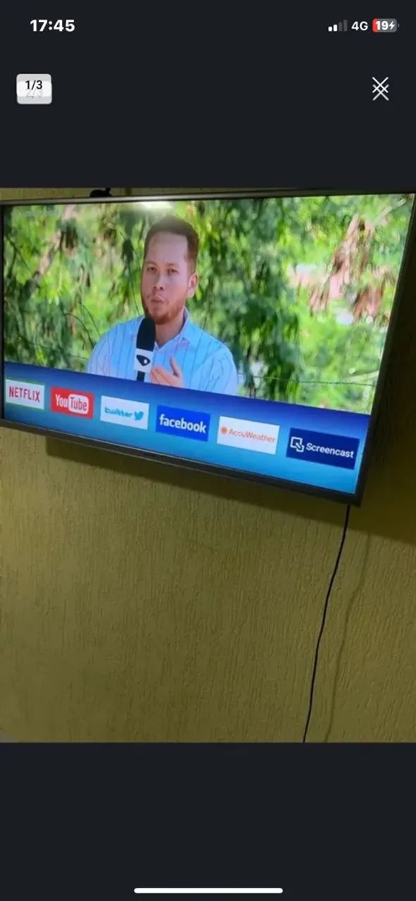 Tv 43 polegadas semp Smart  - Foto 3