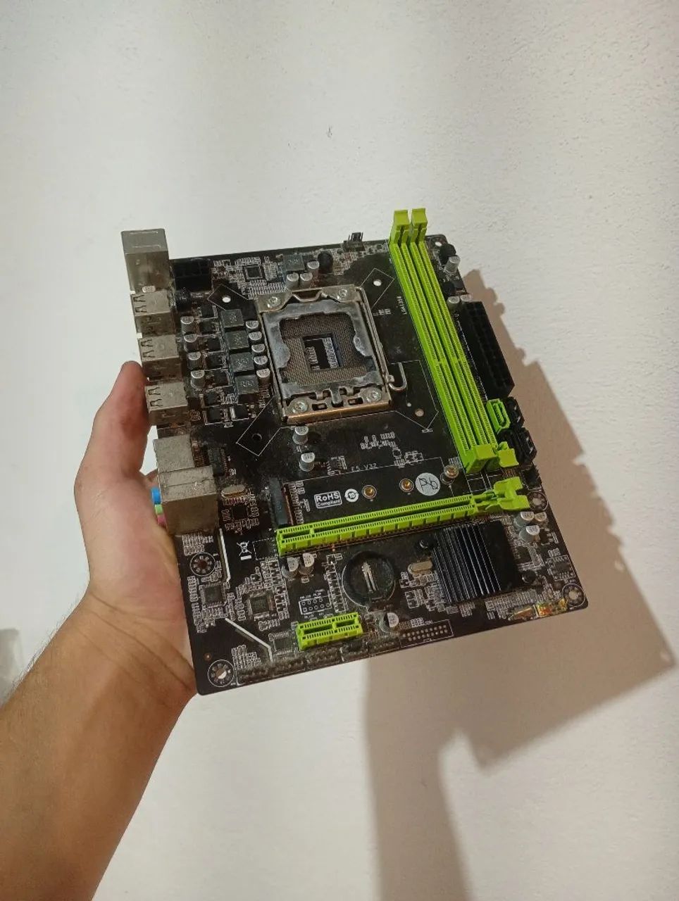Xeon e5 2420 + placa mãe x79 com pino torto  - Foto 2