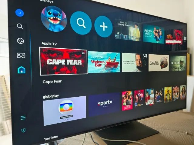 TV Samsung 8K 55" com One Connect 