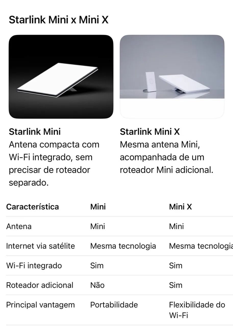  STARLINK MINI X ? LANÇAMENTO! Lacrada Anatel  - Foto 2