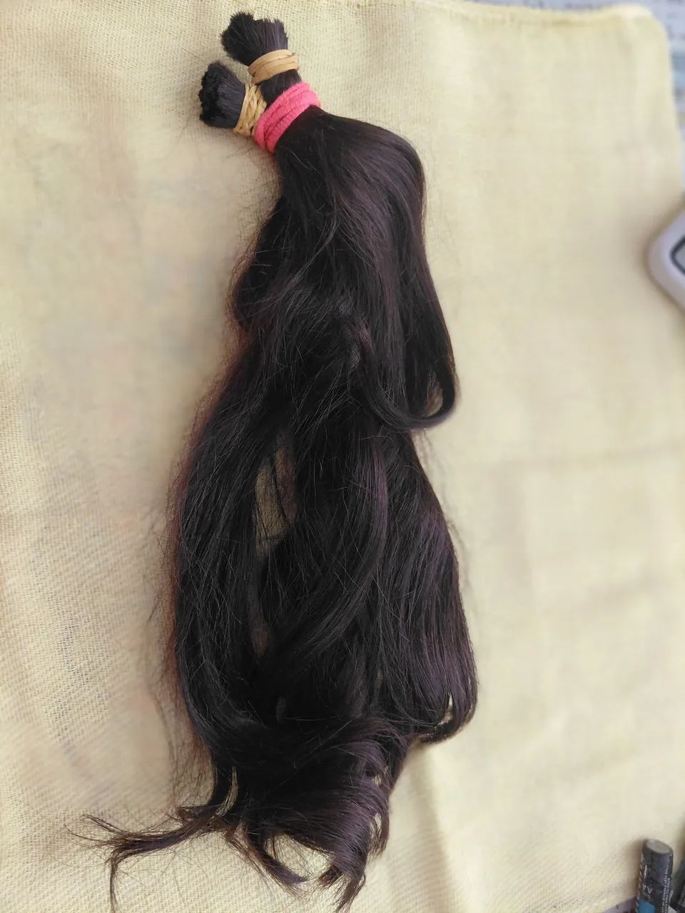 Cabelo humano natural