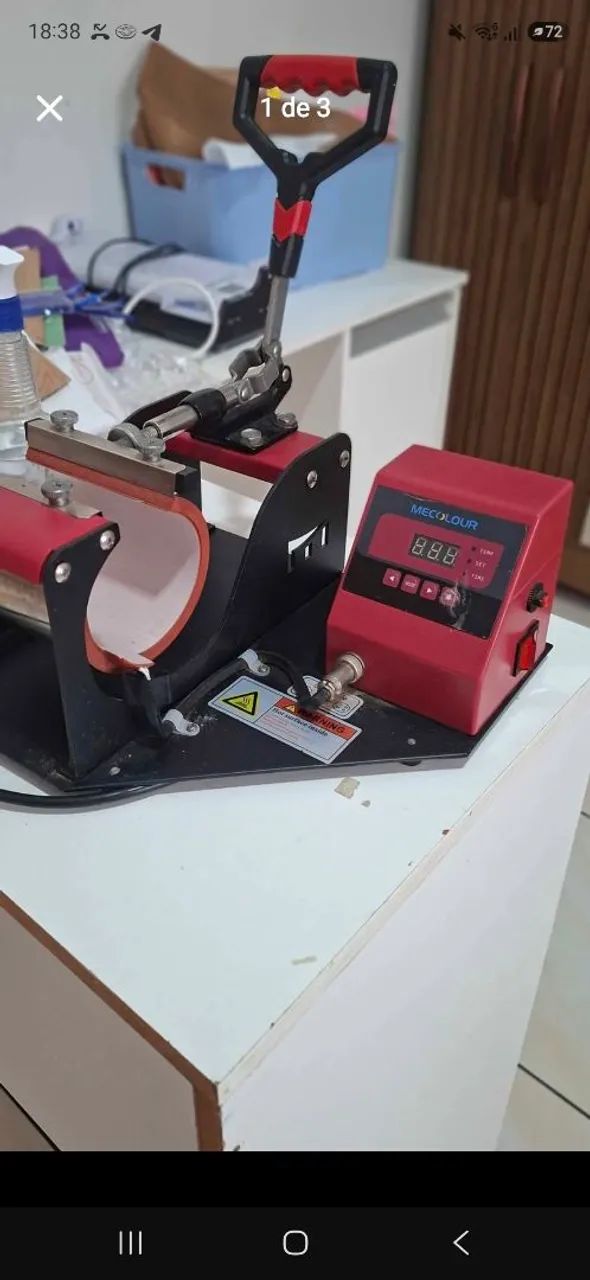 Maquina de canecas sublimação  - Foto 2
