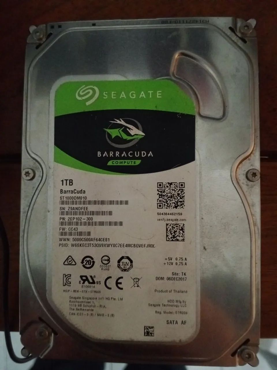HD sata um terá para PC
