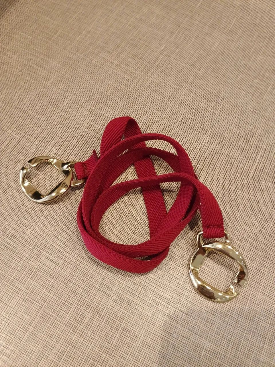Cinto feminino My Lounge vermelho
