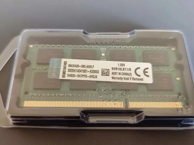 Memória Ram De Notebook Kingston 8gb 1600mhz - Foto 2