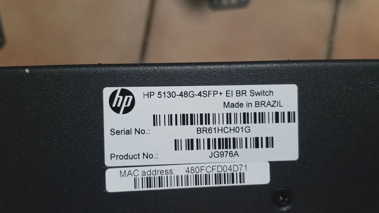 Switch hp 5130 48g JG976A - Foto 2