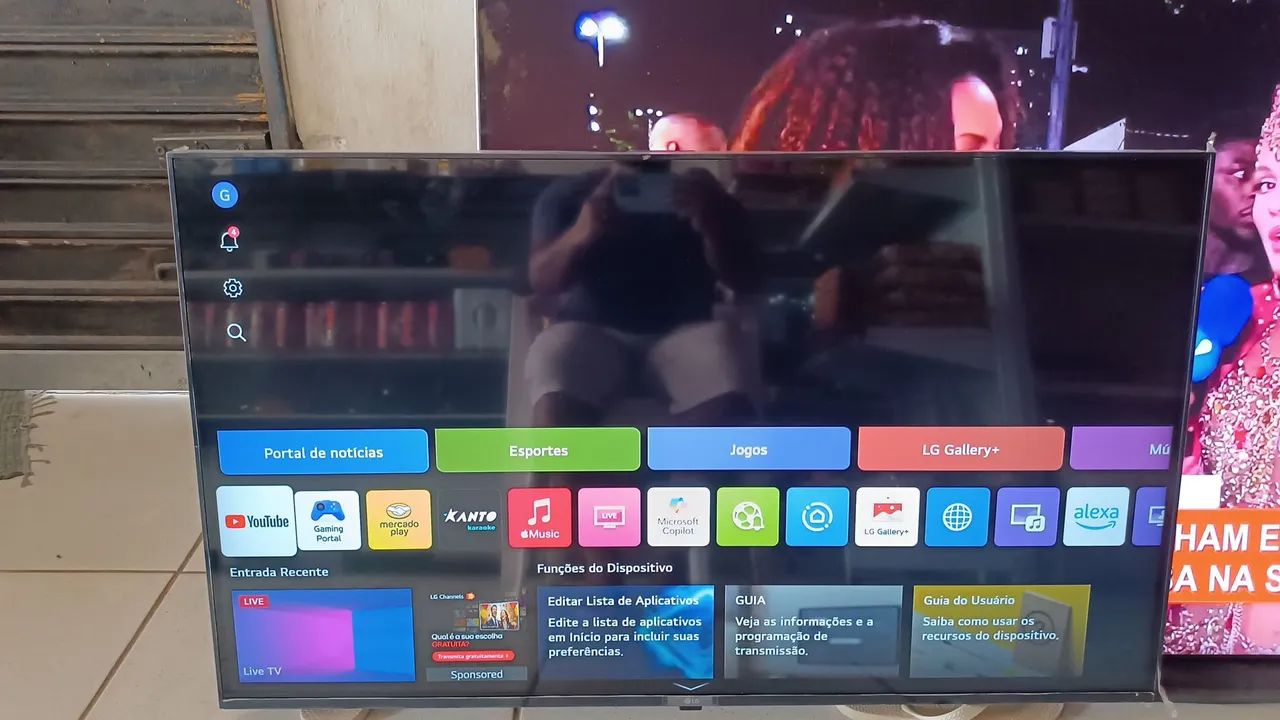 Tv Smart LG 43 Polegadas 4k Ultra HD Completa Lançamento  - Foto 4