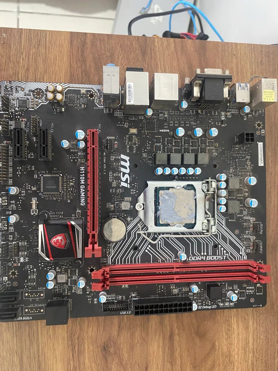 Kit Placa Mãe MSI H110M Gaming + Processador Intel Core i5 7400 - Foto 2