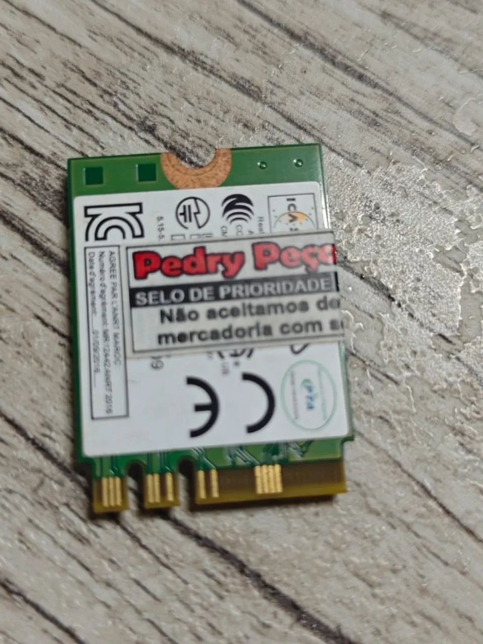 Placa de wi-fi e bluetooth Realtek RTL8822BE para Thinkpad E480 e E490  - Foto 2