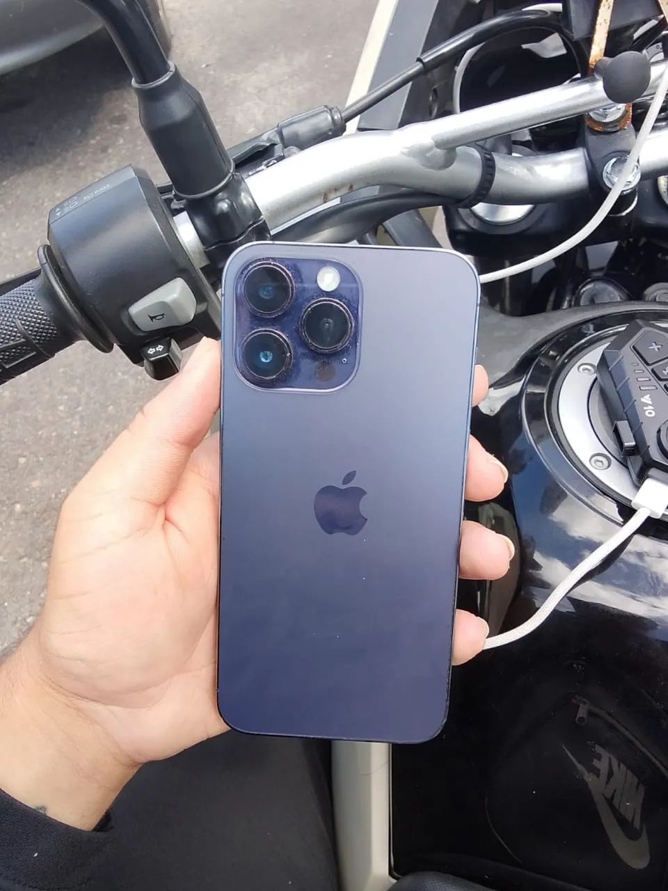 iPhone 14 Pro Max , tela e bateria trocada e um pequeno risco na tela  - Foto 4