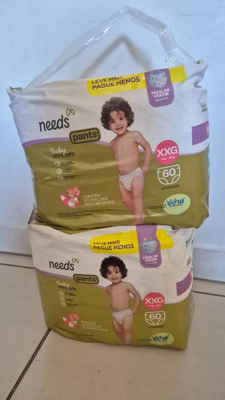 Fraldas descartáveis  - Foto 2