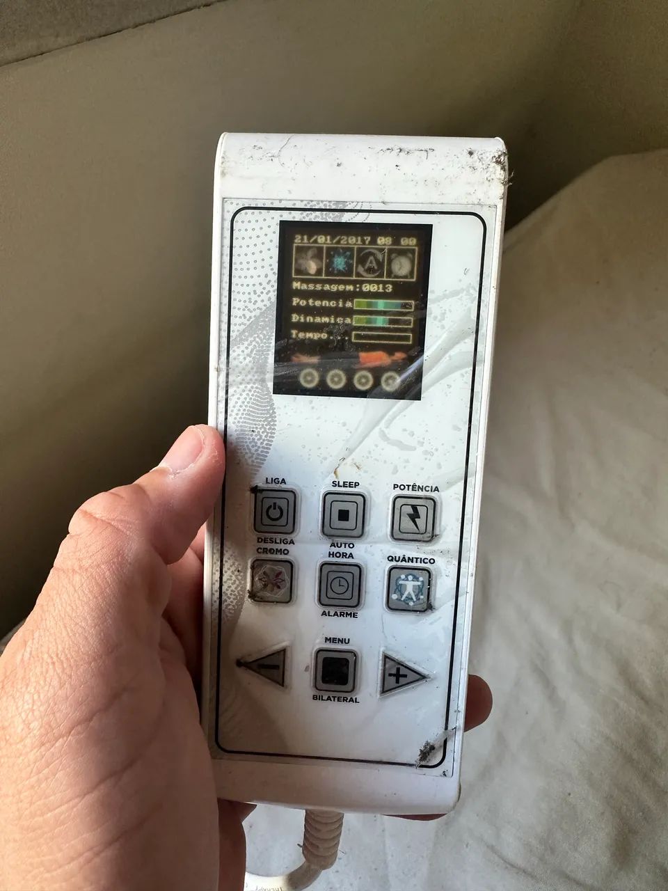 Colchão Magnético Massageador com cromoterapia e base inclusa. - Foto 5