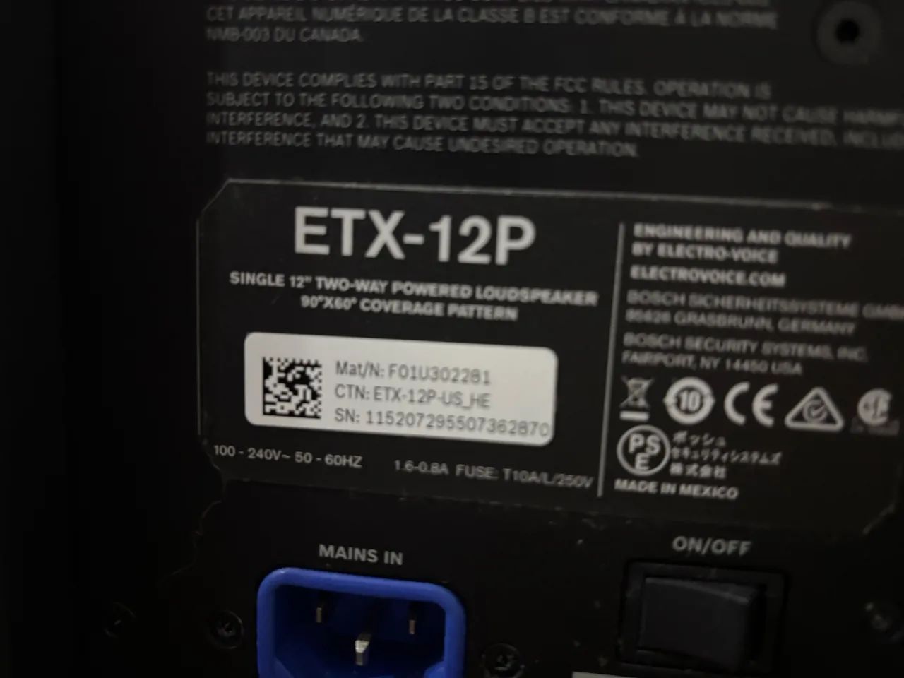 Caixa Electro Voice ETX - Foto 3
