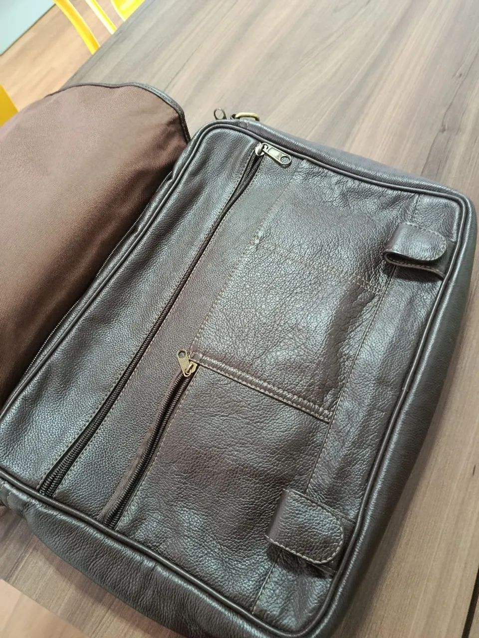 Bolsa masculina carteiro para notebook - Foto 3