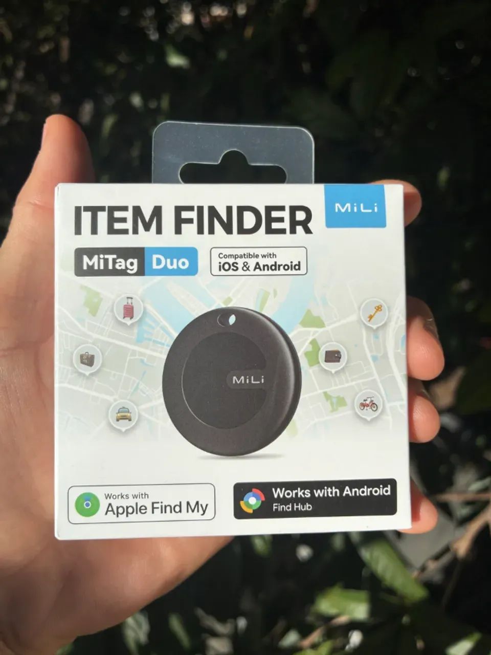 Rastreador Tag GPS iPhone IOS e Android